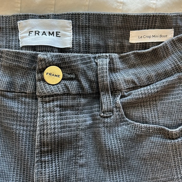 FRAME denim for Anthropologie Le Crop Mini Boot cut high waist jeans, size 29 - Picture 4 of 12